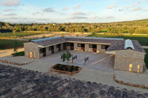 One of five stables with forecourt