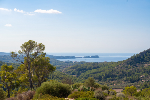 Weitblick auf das Meer