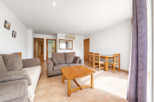 Living and dining area