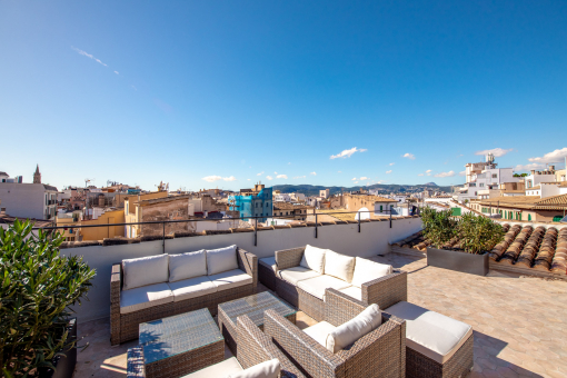 Above the rooftops of Palma – exclusive penthouse with a private dream terrace in the city centre
