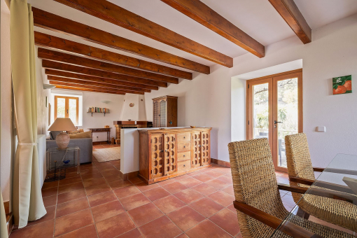 Living and dining area