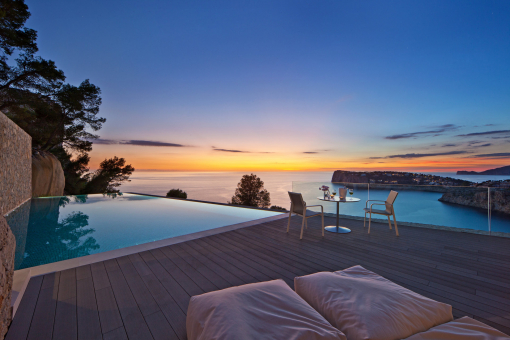 Sonnenuntergangsstimmung