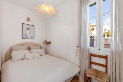 Eines der zwei Schlafzimmer