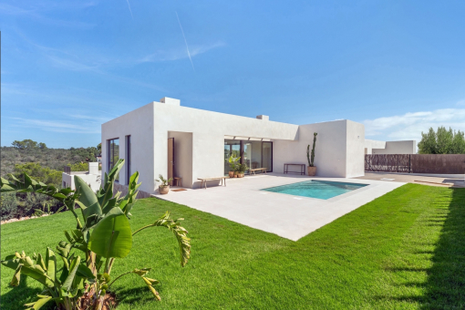 Garden and pool