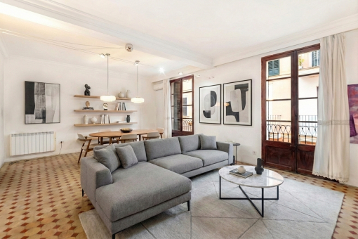 In the heart of Palma's old town - Spacious apartment with authentic Mallorcan charm