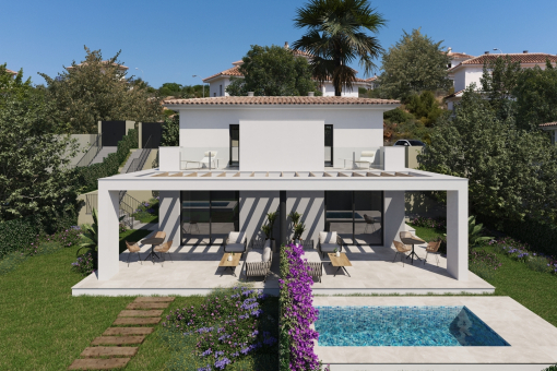 Modern semi-detached house for first-occupation in the Cala Romantica