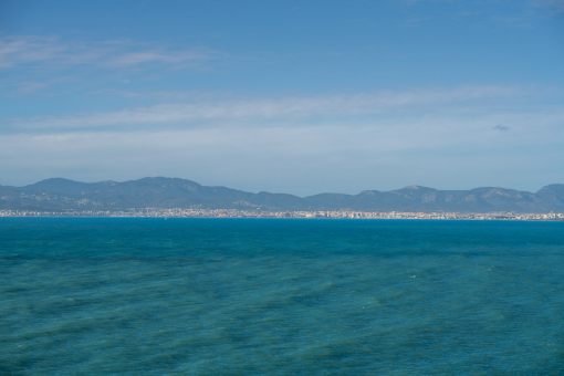 Sea view over the Palma Bay
