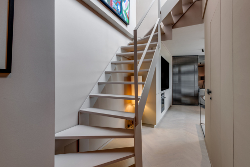 Acceso a la terraza en la azotea