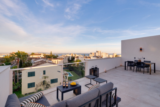 Ambiente nocturno sobre Palma