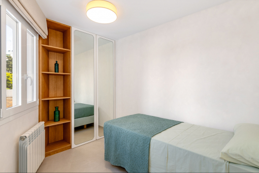 One of four bedrooms