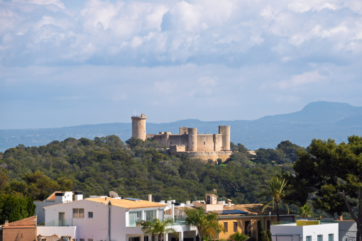 Views to Bellver castle