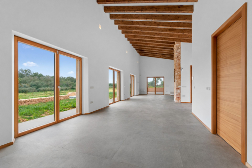 Kitchen with open concept