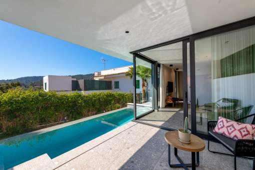 Pool and garden