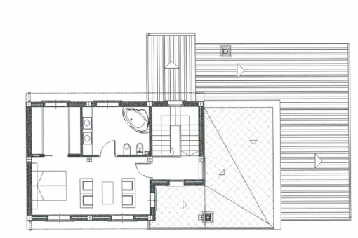 Floor plan of the first floor