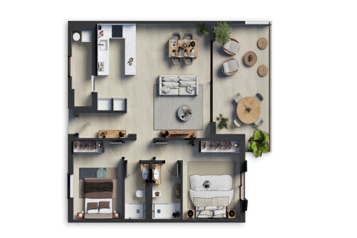 Erdgeschoss Wohnung