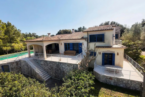 Totalansicht der Finca