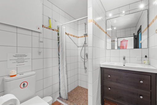 Badezimmer im Turm