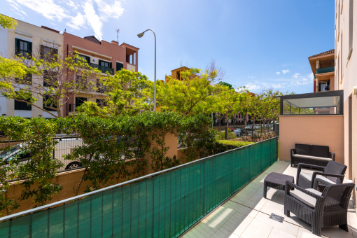 Second terrace