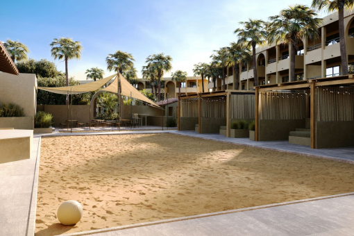 Volleyball court