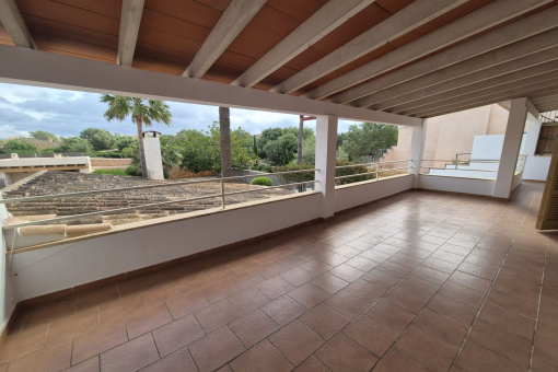Terraza cubierta