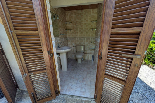 Baño exterior