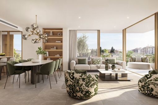 Luxury new-build apartment with 2 bedrooms and spacious terrace  in Palma-