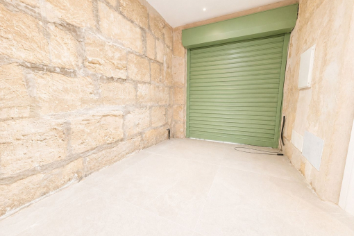 Garage mit direktem Zugang zum Haus