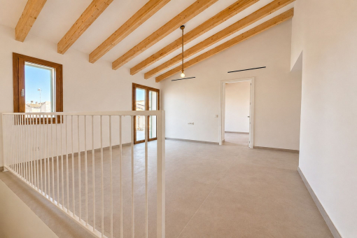 Offene Galerie im Obergeschoss