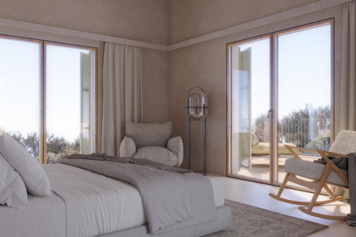 Bedroom with terrace