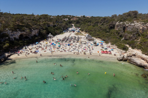 Beach from Cala llombards