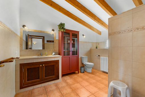 Bathroom on the upper floor