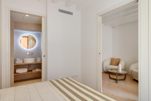 Bedroom with bath