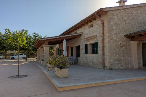 Exterior view of the finca 