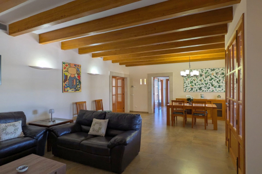 Living and dining ara