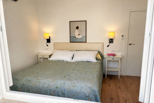 One of the 3 bedrooms