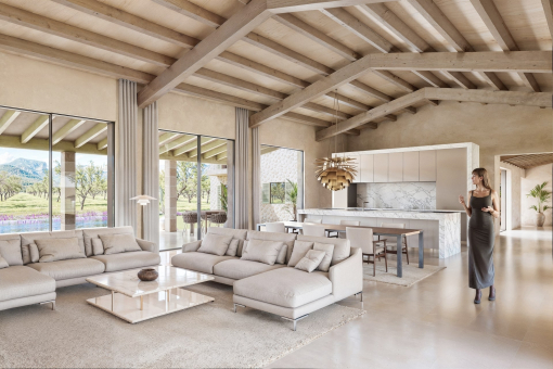 Open living area