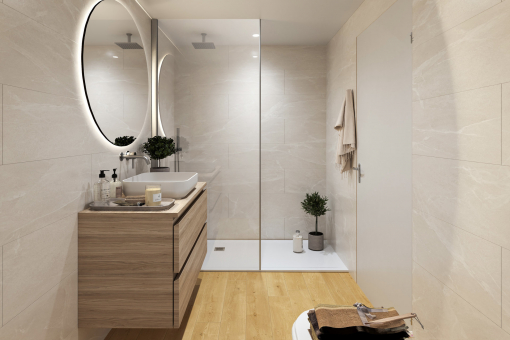 Modernes Badezimmer 
