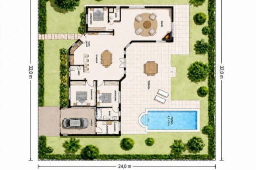 Plano de planta