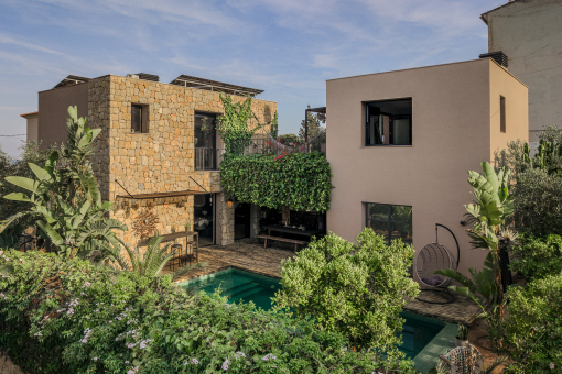 Vista exterior de la casa