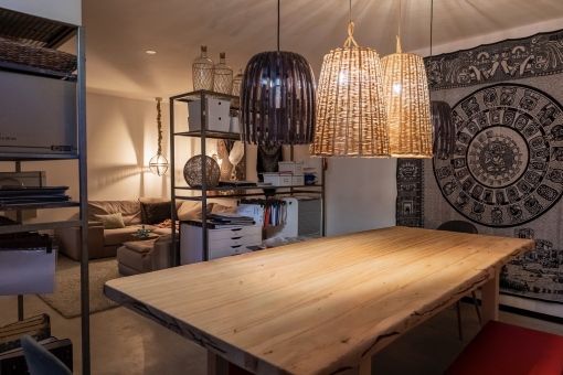 Habitación  de ocio en la planta inferior