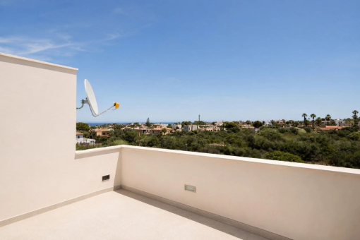 Terrasse mit Meerblick