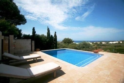 Large villa with impressive, creative architecture close to Binibeca