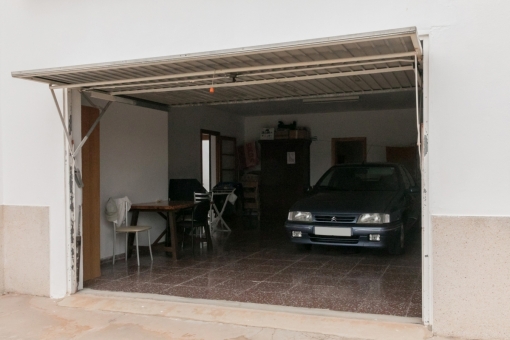 Additional space in the garage