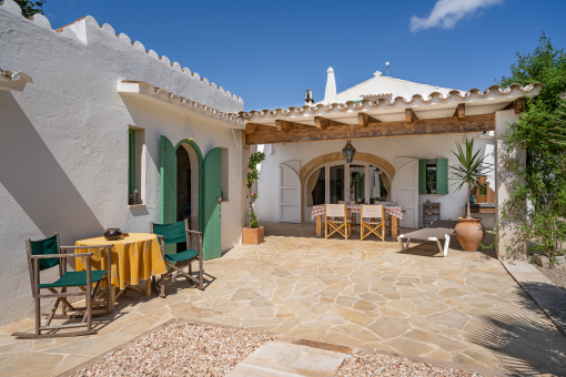 Charming, completely restored finca with sea and garden views in the outskirts of Sant Lluis