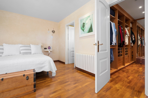 Bedroom and dressing room
