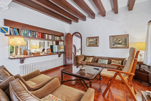 Living and dining area