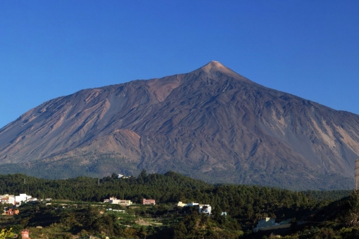 The most impressive perspective provides the Teide just here