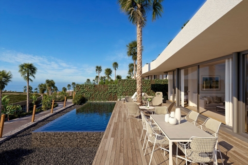 Villas del Tenis - Large luxury villas directly on the golf course in Tenerife