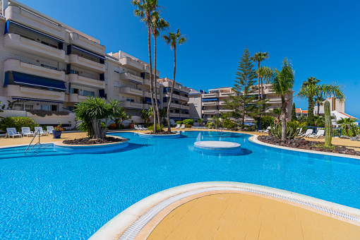 Schöne Wohnung mit Terrasse und Garten in Los Cristianos