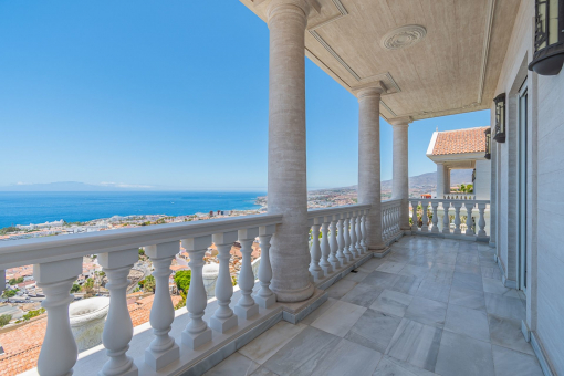 Balkon mit Traumaussicht